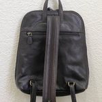 ORAN Leather Australia Brown Leather Day Backpack Photo 3