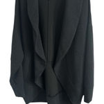 Yogalicious  Charcoal Open Front Cardigan Photo 0
