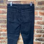 SO  Black Wash Denim Vintage Vibe High Rise Ankle Skinny Jeans Women's Size 9/29W Photo 5