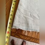 Michael Kors  Light Wash Blue Flared Jeans Raw Hem Boot Cut Size 2 Photo 8