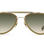 💕MR LEIGHT by GARRETT LEIGHT💕 Doheny SL Sunglasses ~ Aviator Crescent 12KG NWT Photo 7