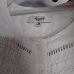 Madewell  white button down shirt Photo 5