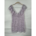 Saylor Dress Women Large Lilac Purple Adwoa MSRP:$288 Preppy Summer Cocktail Photo 3