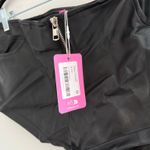 Edikted  ZIPPY FAUX LEATHER MICRO SHORTS Photo 2