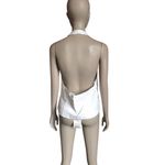 ZARA NWT  White Halter Top Photo 3