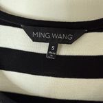 Ming Wang  black and white striped tank top. S Photo 2