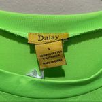 Daisy Neon Green Short Sleeve Tee Shirt Size Large Photo 5