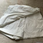 NWT SIMKHAI Lizette Belted Stretch Cotton White Utility Skorts | Size 14 Photo 9