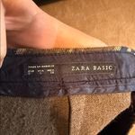 ZARA  Plaid Mini Skirt Photo 3