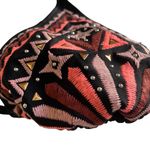 Xhilaration  Swim Suit  Bikini Halter String Top Only Size Medium Black Pink u Sw Photo 1