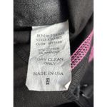 Vintage Y2K Heart Moon Star Black Mini Skirt Pink Contrast Stitching Size 2 Photo 6