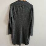 prAna  Women's Sindri Dress Long Sleeve Zippered Pockets, Dark Gray Size Medium Photo 9