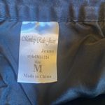 Monkey Ride ‎ black denim front zip mini skirt 90s Y2K grunge size M Photo 5