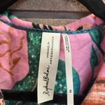 Anthropologie Raphael Balme Peacock Flannel Sleep Pants & Shirt Top XS S Pink Photo 7