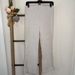 Joseph Ribkoff  White Gray Pull‎ On Wide Leg Pants Size 8 Photo 1