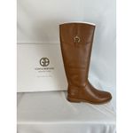 Giani Bernini  Womens Sandraa Leather Knee-High Boots |‎ Cinnamon | 6M Photo 1