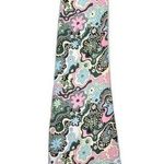 Celia B Retro Floral Maxi Dress Size XS Spaghetti Strap Vibrant Colorful Pink Photo 0