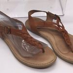 BORN Brown Leather Sandal Size undefined Photo 5