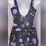 Blair  Black and Purple Skirted One Piece Size 12 Photo 2