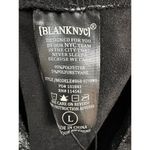 BLANK NYC NWT Womens L Silver Metallic Mercury Mini Skirt Jumper Overalls Photo 3