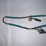 B.b. Lila Artisan Druzy and Charm Long Necklace Gold Photo 10