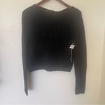 Worthington Size Small Sweater Boat Neck Sparkle Back Tie Long Sleeve Photo 4