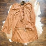 Suede Dress Brown Size M Photo 0