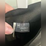 Sparkle & Fade , black‎ pleated skirt size medium Photo 1
