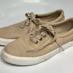 ASOS designs cream canvas sneakers size 9 Photo 2