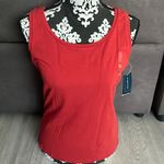 Jones New York  SIGNATURE New With Tags Rust Color Tank Top Size Medium Photo 0