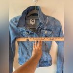 G by Guess  distressed denim jacket size XS‎ Photo 5