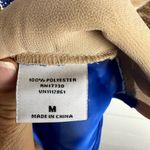 Tracy Reese  Neiman Marcus Sequin Top Short Sleeve Blue Nude Size Medium Photo 3