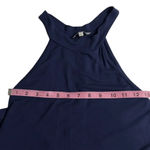 Charlotte Russe halter dress small dark blue sleeveless dress spring summer Photo 2