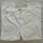 AGOLDE Riley Straight Crop white Jeans (Stretch) Photo 4