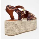 ASOS Leopard Print Espadrille Flatform Sandals Size 8 Photo 7