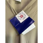 Susan Graver ‎ Solid Beige Top Blouse  Sleeves Button Front Side Slits Size XXL Photo 3