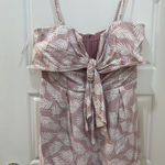 Cloud Ten Blush Pink Floral Romper Photo 0