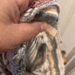 Ban Jara Ban‎ Jara Anthropologie Linen Blend Wide Leg Striped Pants Split Beach Medium Photo 7