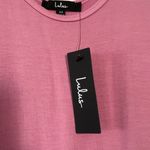 Lulus Pink Sleeveles Waist Tie Lounge Jumpsuit XS NWT Photo 7