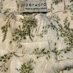Paper Crane skirt, XS FLORAL, GREEN AND WHITE. Photo 7
