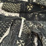 Free People  Geometric Print Handkerchief Sleeveless Boho Coastal Vest M/L Photo 7