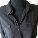Kenneth Cole  black blouse - Size small Photo 1