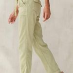 Lucky Brand Pink and White Lucky Mid Rise Utility Pants Photo 5