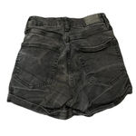 Aeropostale  Super High Rise Curvy Midi Denim‎ Shorts Button fly Size 2 Photo 2