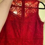 BB Dakota Red lace tea length dress - cocktail Photo 4