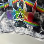 Pink Floyd Dark Side of the Moon Tie-Dye cropped T-Shirt graphic tee boxy large Photo 2