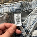 H&M  High Waist Loose Straight Jeans Women’s 6 Light Wash Distressed Y2K Hobocore Photo 13