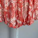 UGG Koolaburra‎ by  sz S Orange Tropical Floral Ruffle Hem Boho Shorts Photo 7
