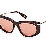 Max Mara Beth Round Sunglasses brown red Photo 0