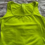 Neon Green square neck one pice back zipper Swimsuit, size M summer vacation Size M Photo 8